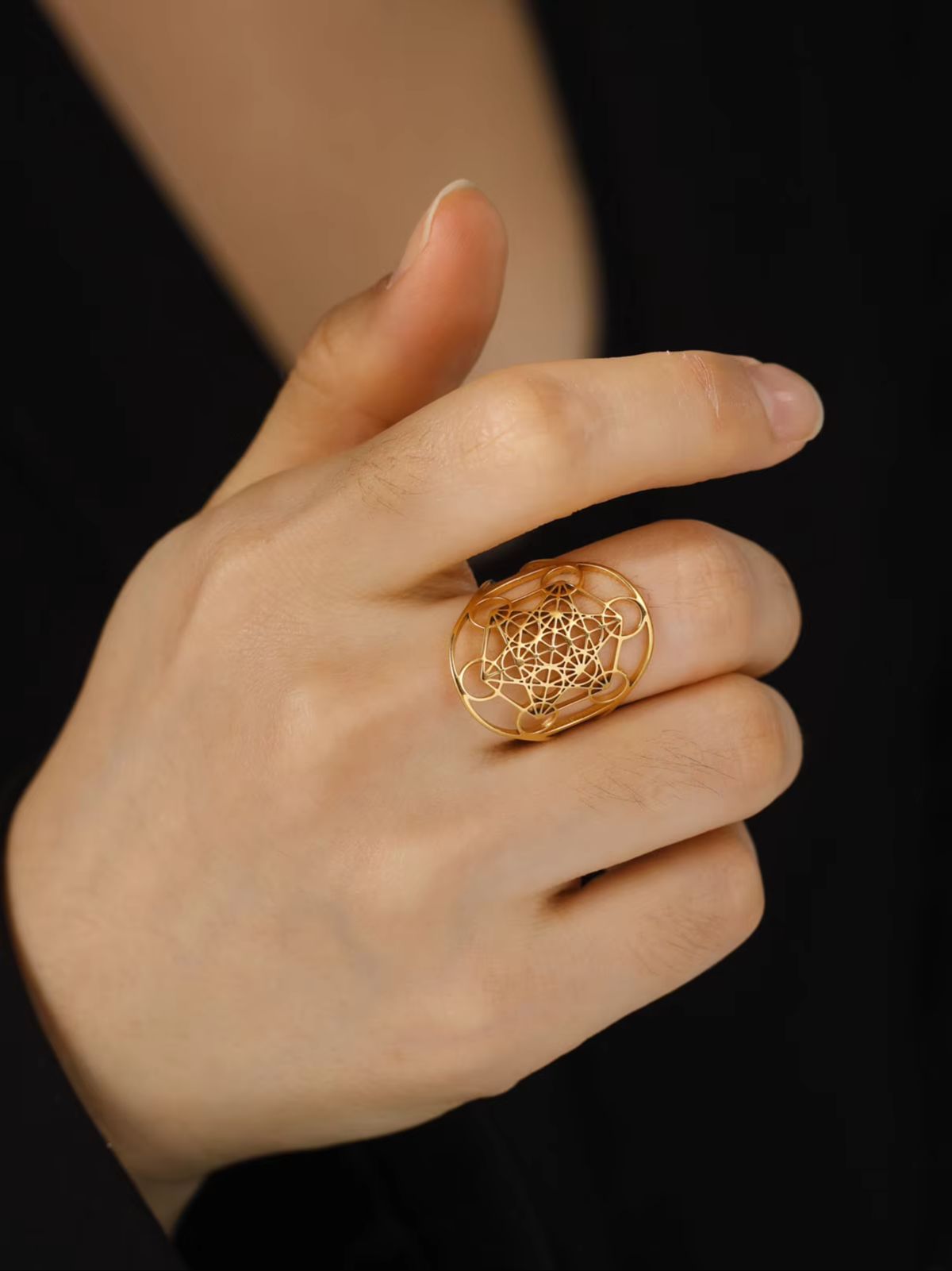 Unift Sacred Geometry Ring Met - Men'S Fashion Today review and price