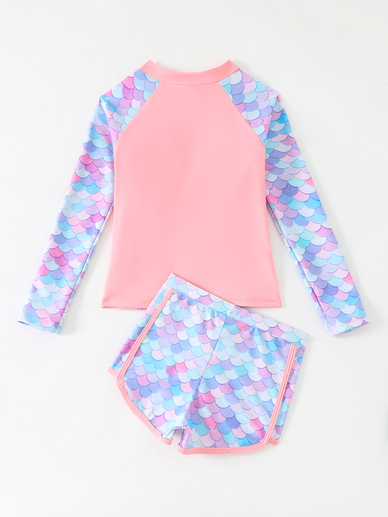 Girls Swimsuit 2025 Pink Long  - Swim Trunk Shorts review and price
