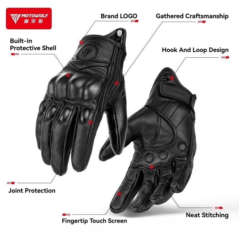MOTOWOLF Motorcycle Gloves Men - Men'S Fashion Gloves review and price